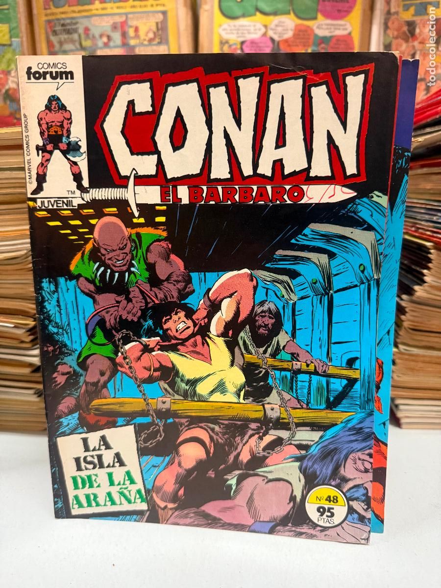 C&oacute;mics: CONAN EL BARBARO EDITORIAL FORUM NUMERO 48 BUEN ESTADO - Foto 1