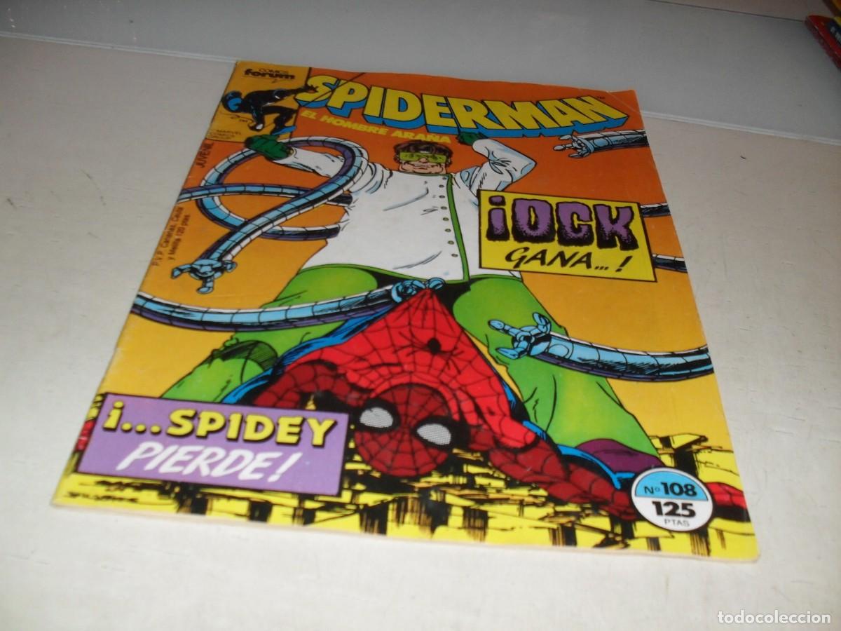 C&oacute;mics: SPIDERMAN N&ordm;108,DOC OK GANA,CON DAREDEVIL DE COMPLEMENTO,DE 314.FORUM,1983 - Foto 1