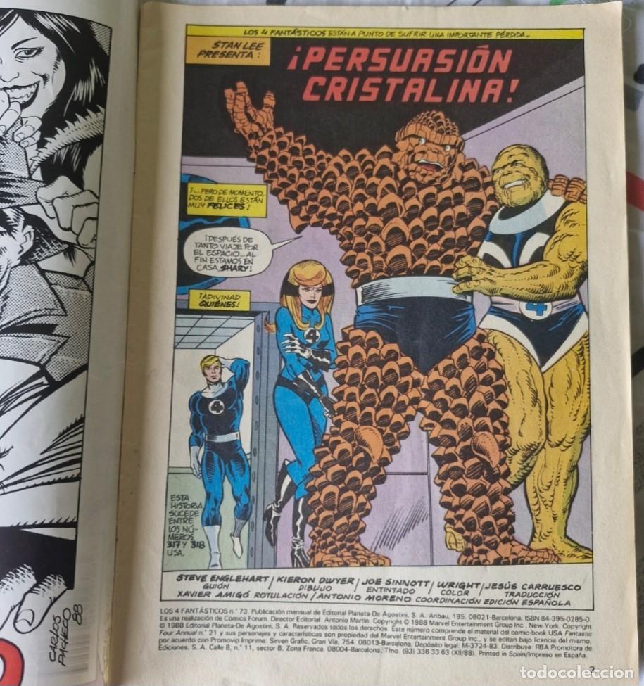 C&oacute;mics: LOS 4 FANT&Aacute;STICOS - 73 - VOLUMEN 1 - MARVEL COMICS - FORUM - 4F - Foto 3