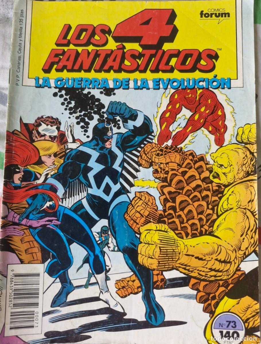 C&oacute;mics: LOS 4 FANT&Aacute;STICOS - 73 - VOLUMEN 1 - MARVEL COMICS - FORUM - 4F - Foto 1