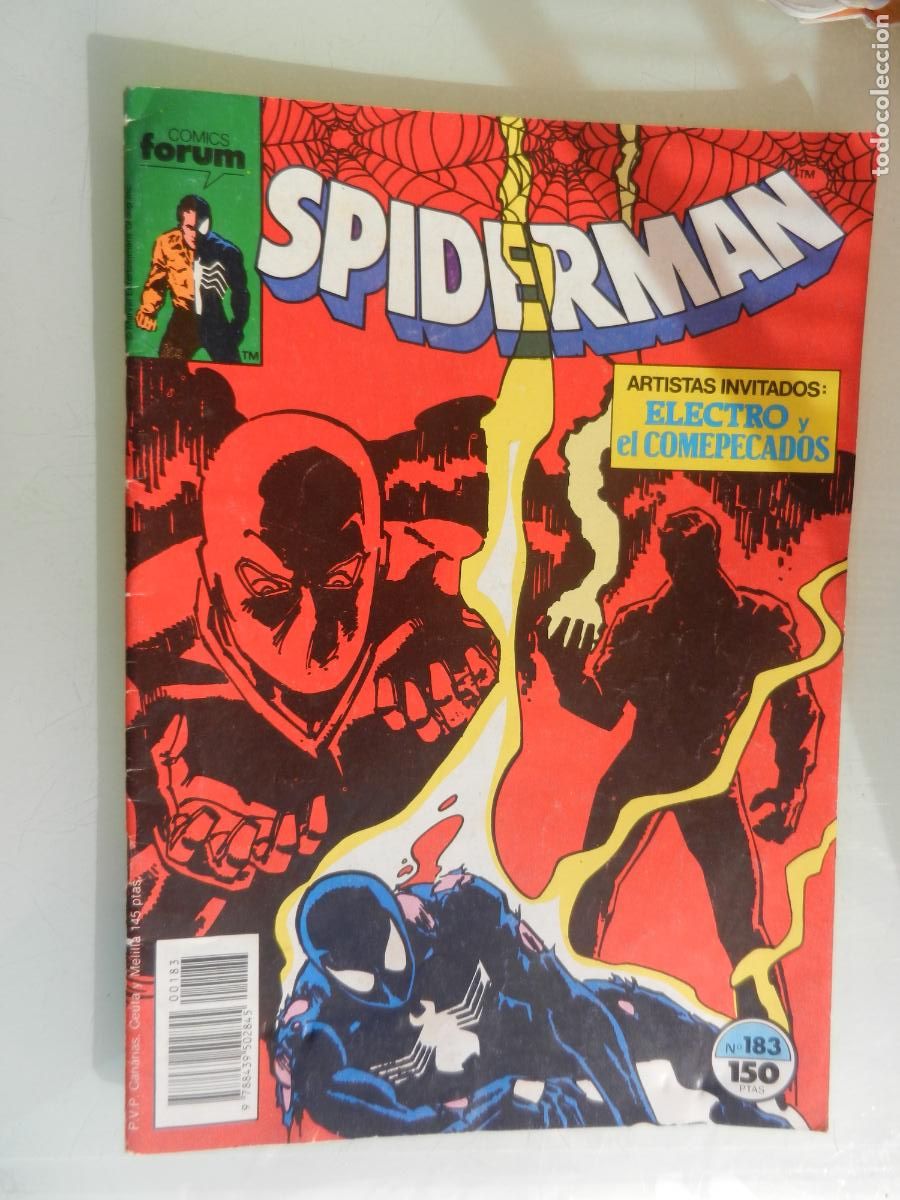 C&oacute;mics: SPIDERMAN , N&ordm; 183 - SINCERO - FORUM COMICS -1988- - Foto 1