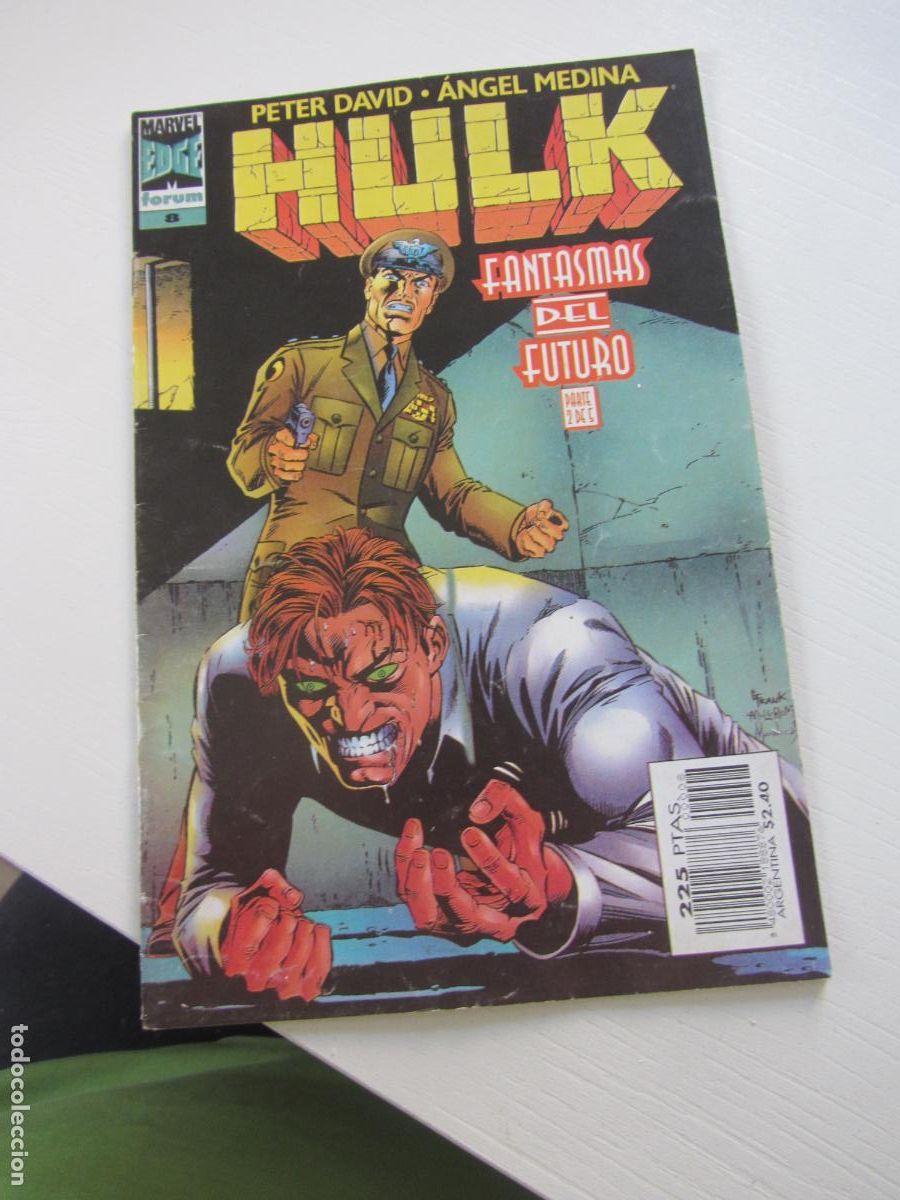 C&oacute;mics: EL INCRE&Iacute;BLE HULK vol II N&ordm; 8 PETER DAVID FORUM. arx29 - Foto 1