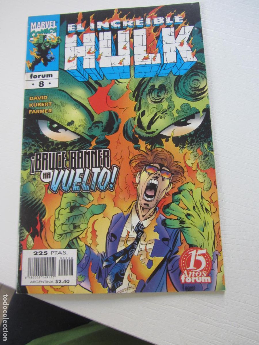 C&oacute;mics: HULK vol III N&ordm; 8 PETER DAVID FORUM. arx29 - Foto 1