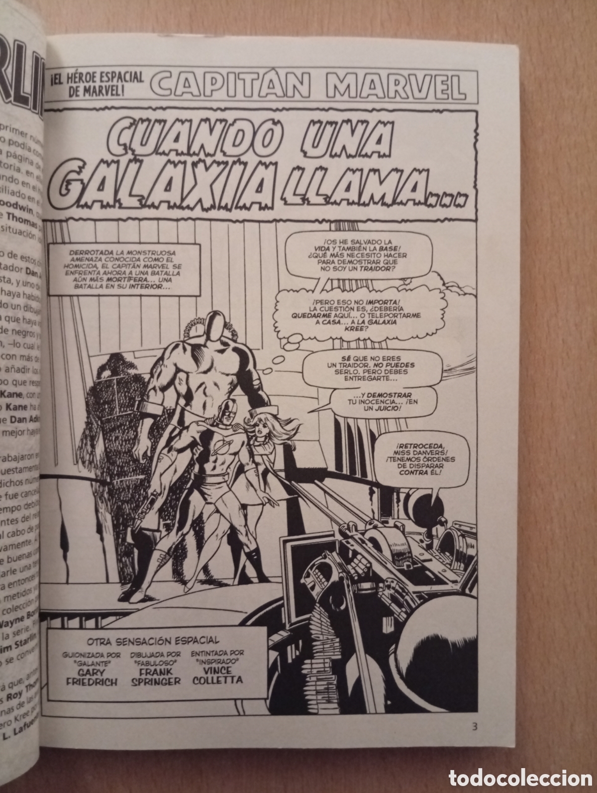 C&oacute;mics: CAPIT&Aacute;N MARVEL / N&ordm; 3. BIBLIOTECA MARVEL - Foto 8
