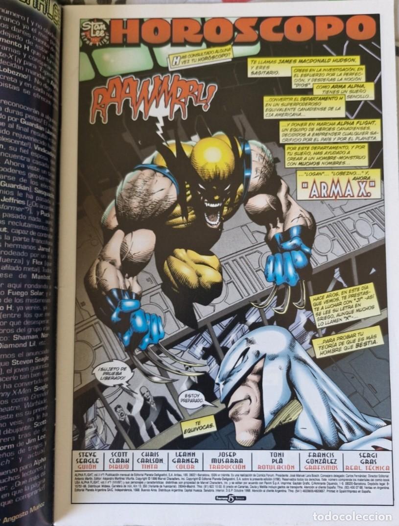 C&oacute;mics: ALPHA FLIGHT 1 - VOLUMEN 2 - SERIE REGULAR - 1 - MARVEL - FORUM - Foto 3