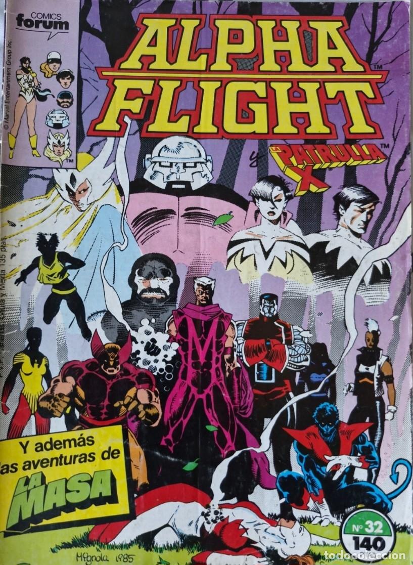 C&oacute;mics: ALPHA FLIGHT - NUMERO 32 - VOLUMEN 1 - MARVEL COMICS - FORUM - Foto 1