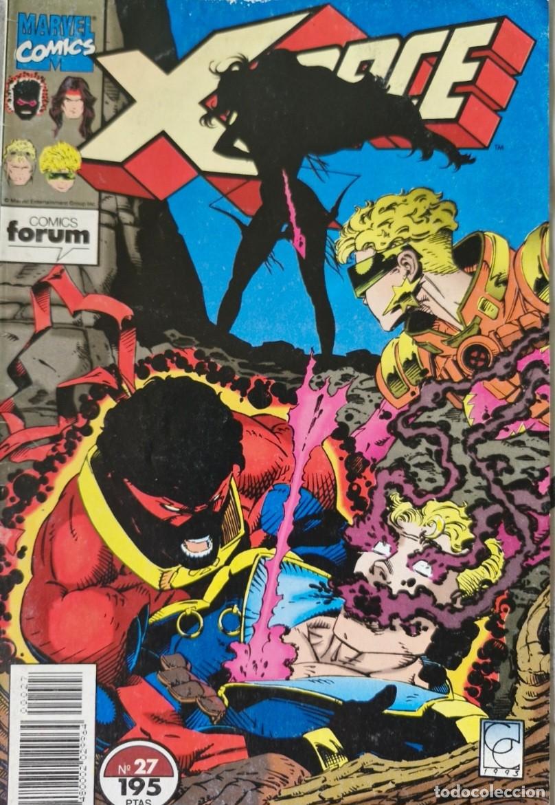 C&oacute;mics: X-FORCE - VOL 1 - N&Uacute;MERO 27 - MARVEL C&Oacute;MICS - FORUM - Foto 1