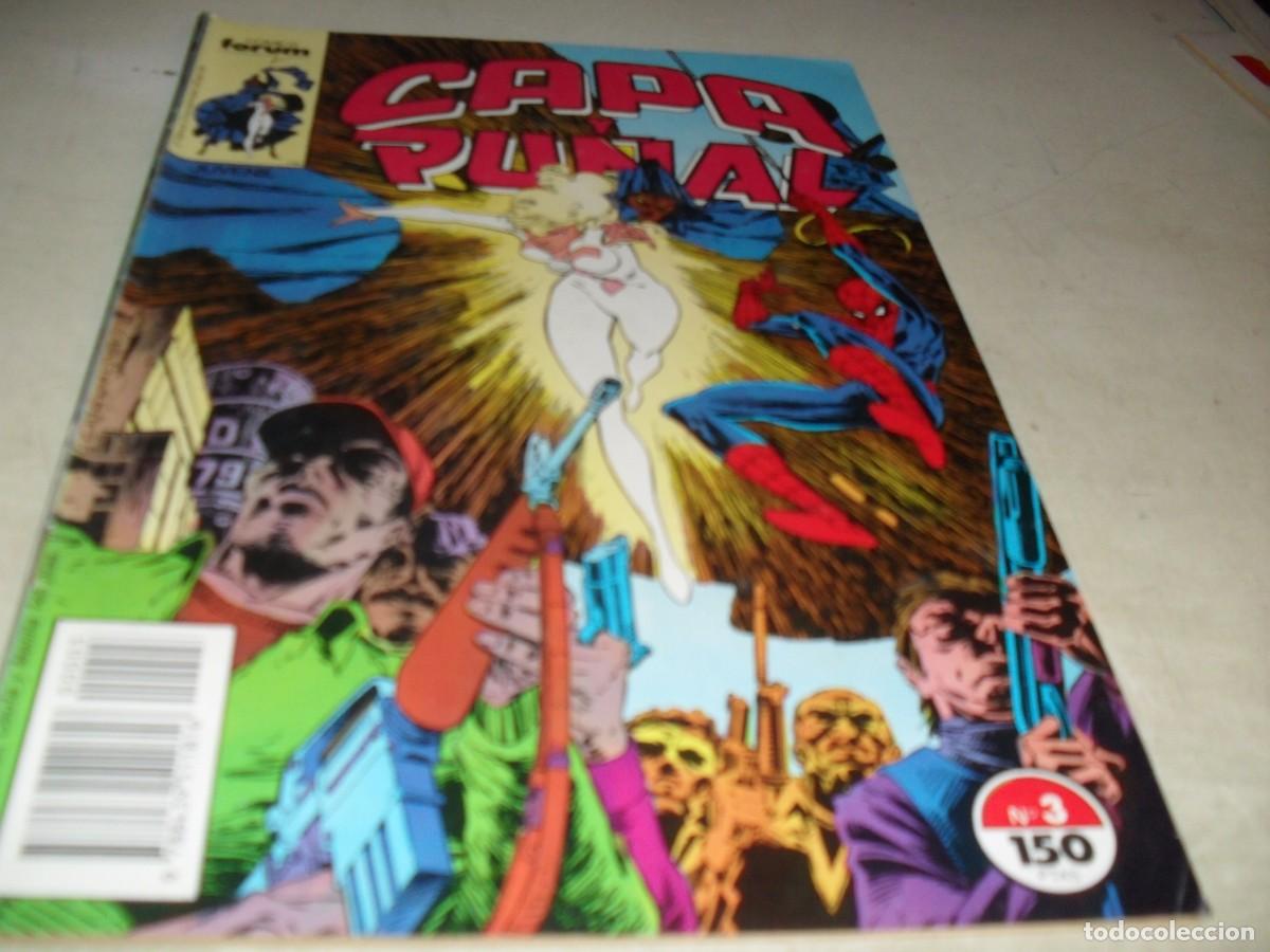 C&oacute;mics: CAPA Y PU&Ntilde;AL,N&ordm; 3 CON SPIDERMAN DE INVITADO,DE 23.FORUM,1989 - Foto 1