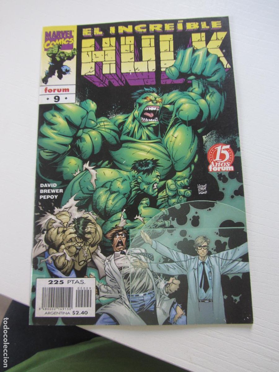 C&oacute;mics: EL INCREIBLE HULK 9 VOL III FORUM MARVEL arx29 - Foto 1