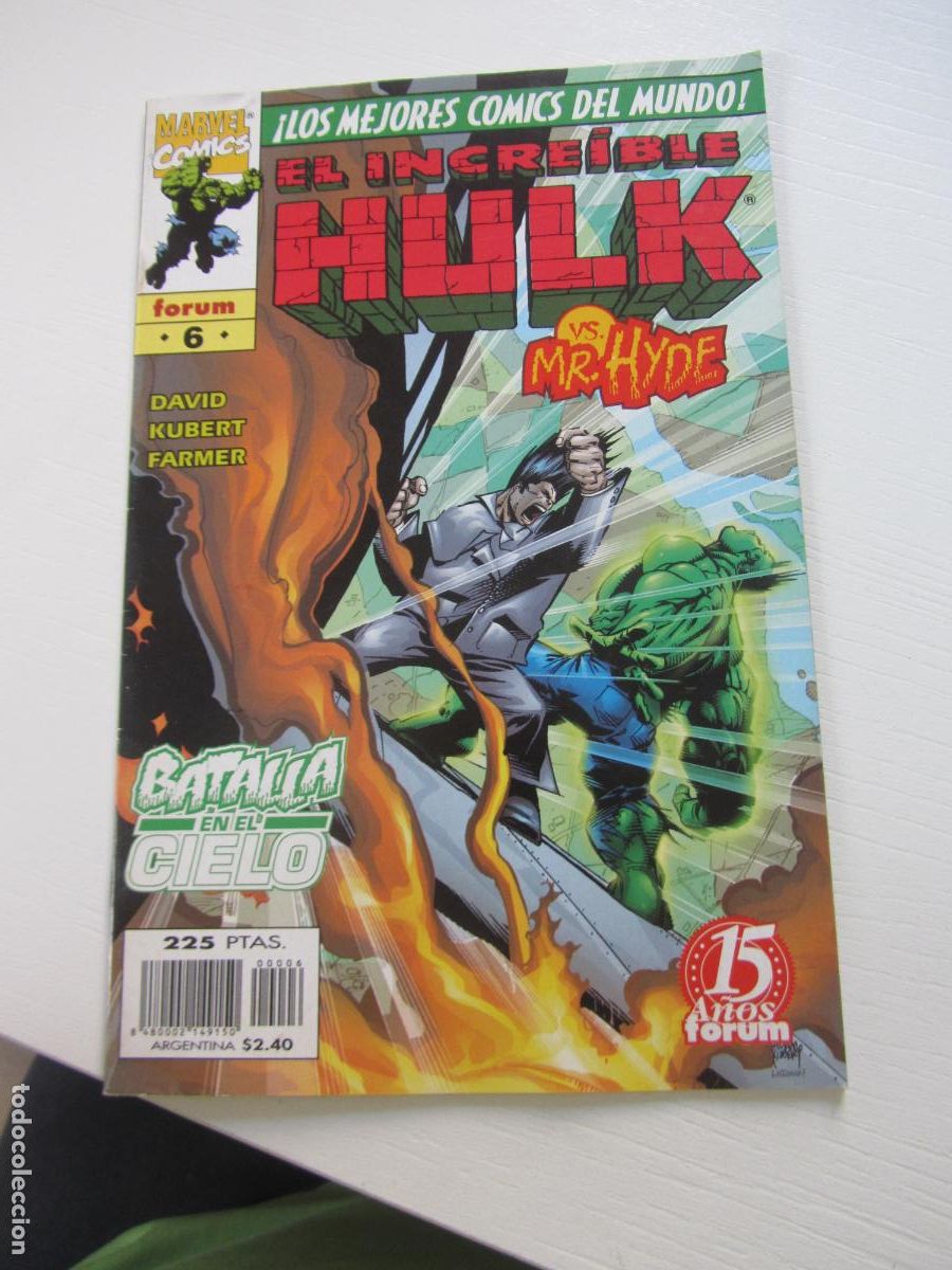 C&oacute;mics: HULK VOL 3 N&ordm; 6 PETER DAVID / MARVEL FORUM MARVEL arx29 - Foto 1