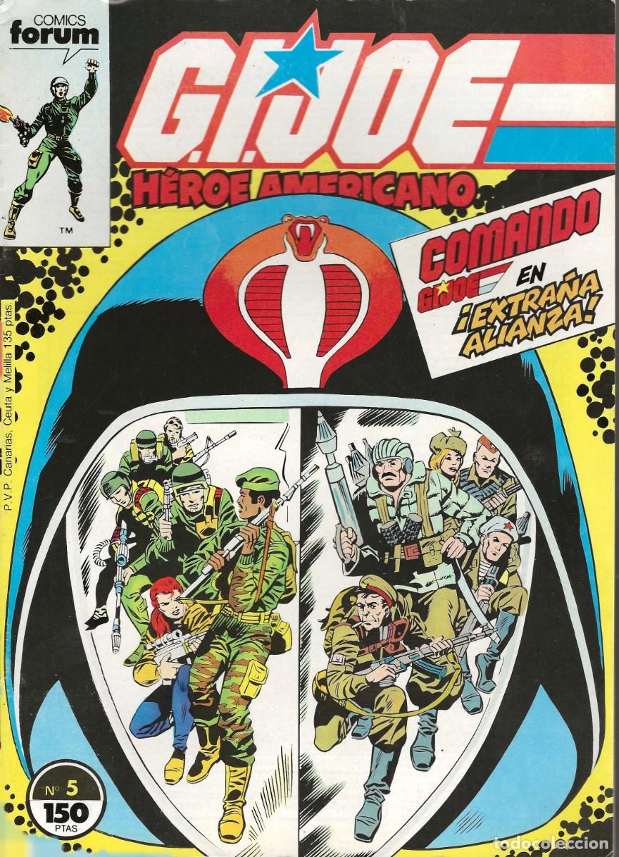 C&oacute;mics: G.I.JOE -- H&Eacute;ROE AMERICANO -- N&ordm; 5 - Foto 1