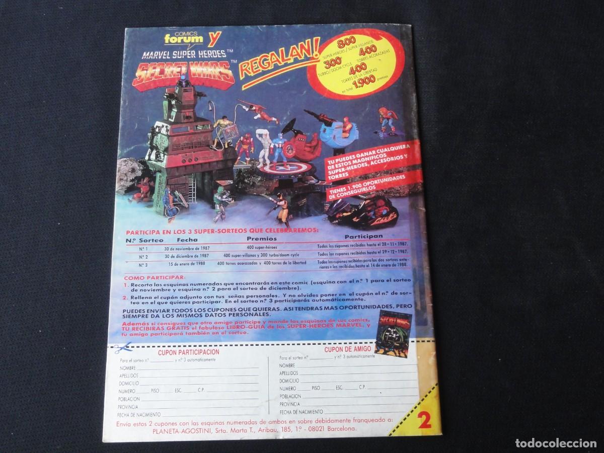 C&oacute;mics: MARVEL H&Eacute;ROES N&ordm; 11. A&Ntilde;O 1987-1993. MARVEL COMICS FORUM. C-13B - Foto 2