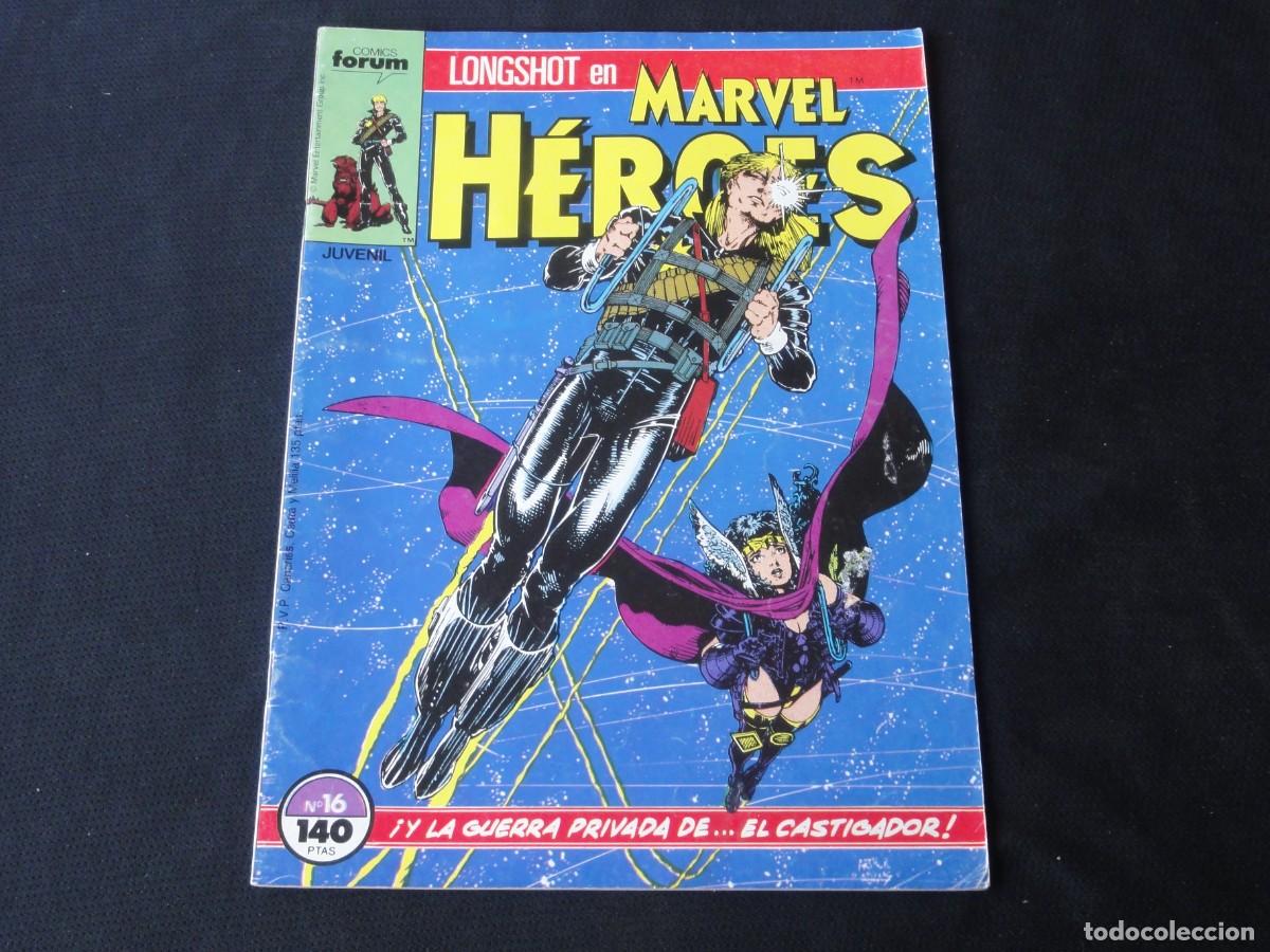 C&oacute;mics: MARVEL H&Eacute;ROES N&ordm; 16. A&Ntilde;O 1987-1993. MARVEL COMICS FORUM. C-13B - Foto 1