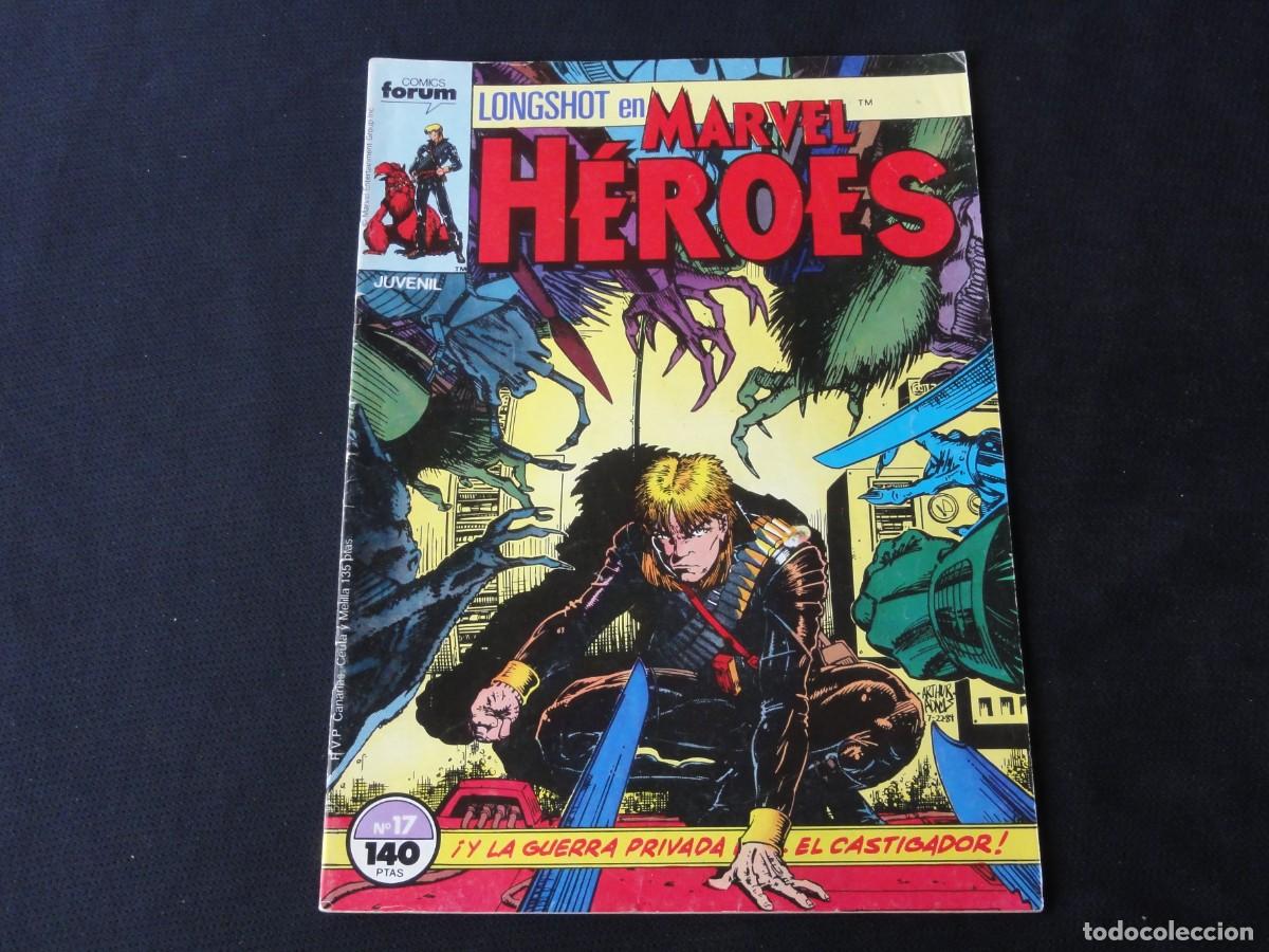 C&oacute;mics: MARVEL H&Eacute;ROES N&ordm; 17. A&Ntilde;O 1987-1993. MARVEL COMICS FORUM. C-13B - Foto 1