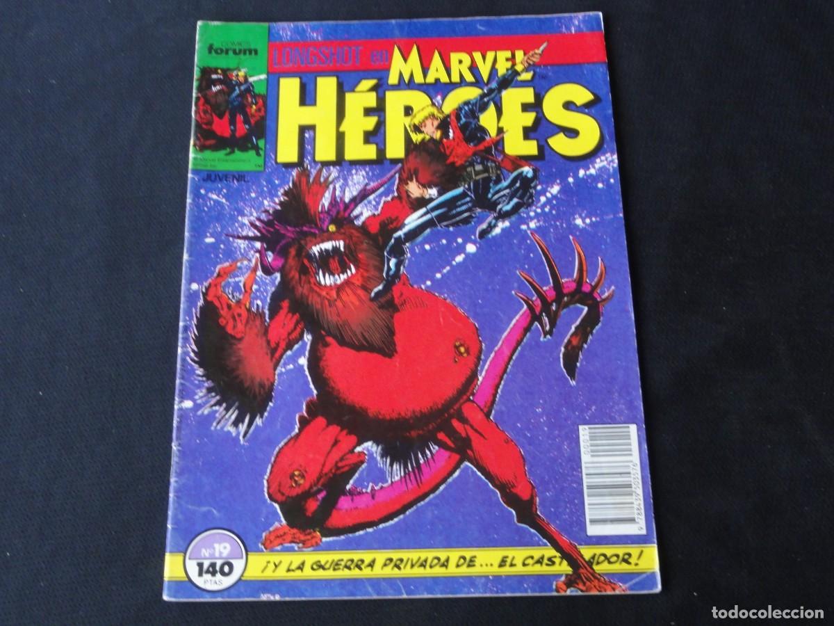 C&oacute;mics: MARVEL H&Eacute;ROES N&ordm; 19. A&Ntilde;O 1987-1993. MARVEL COMICS FORUM. C-13B - Foto 1
