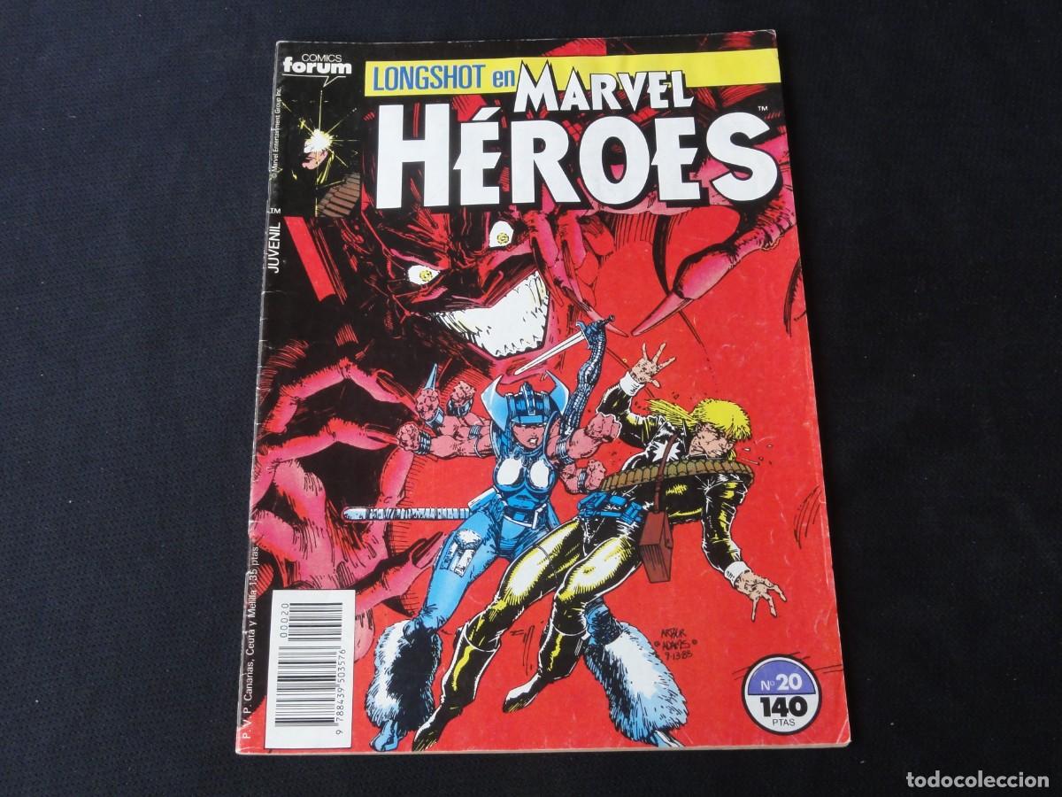 C&oacute;mics: MARVEL H&Eacute;ROES N&ordm; 20. A&Ntilde;O 1987-1993. MARVEL COMICS FORUM. C-13B - Foto 1