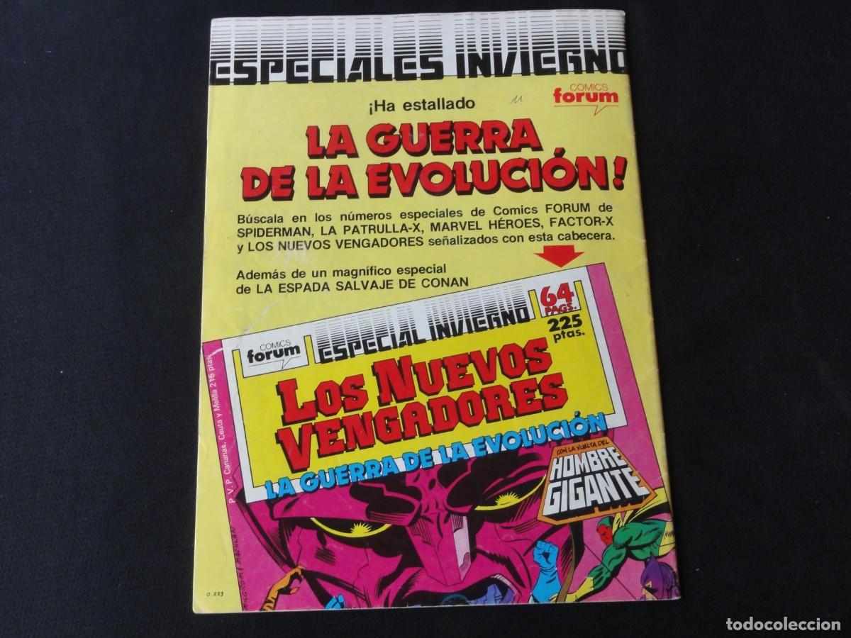 C&oacute;mics: MARVEL H&Eacute;ROES N&ordm; 23. A&Ntilde;O 1987-1993. MARVEL COMICS FORUM. C-13B - Foto 2