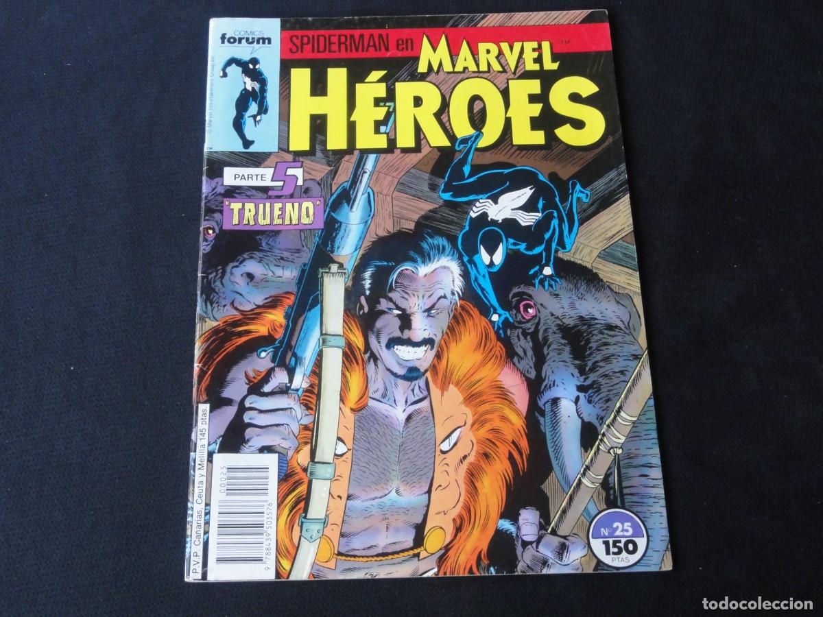 C&oacute;mics: MARVEL H&Eacute;ROES N&ordm; 25. A&Ntilde;O 1987-1993. MARVEL COMICS FORUM. C-13B - Foto 1