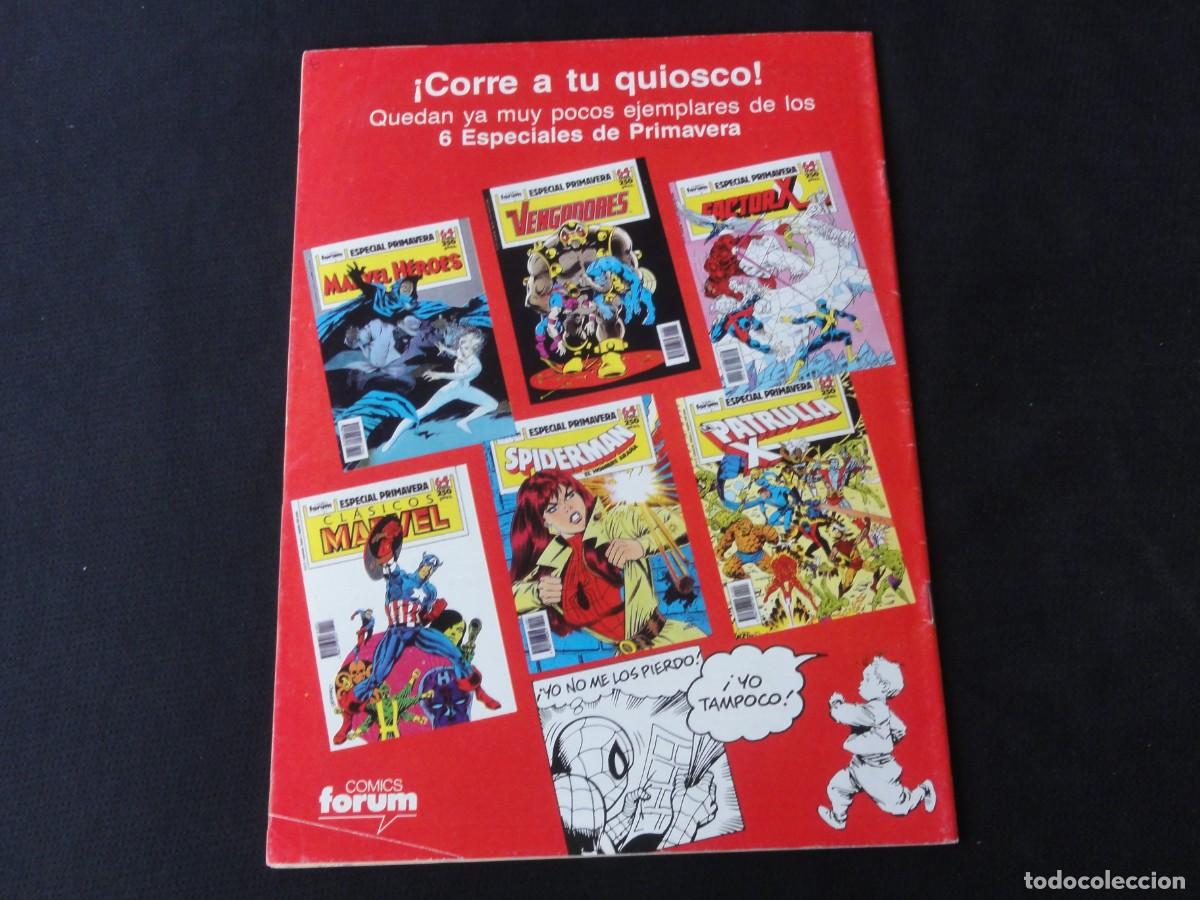 C&oacute;mics: MARVEL H&Eacute;ROES N&ordm; 28. A&Ntilde;O 1987-1993. MARVEL COMICS FORUM. C-13B - Foto 2