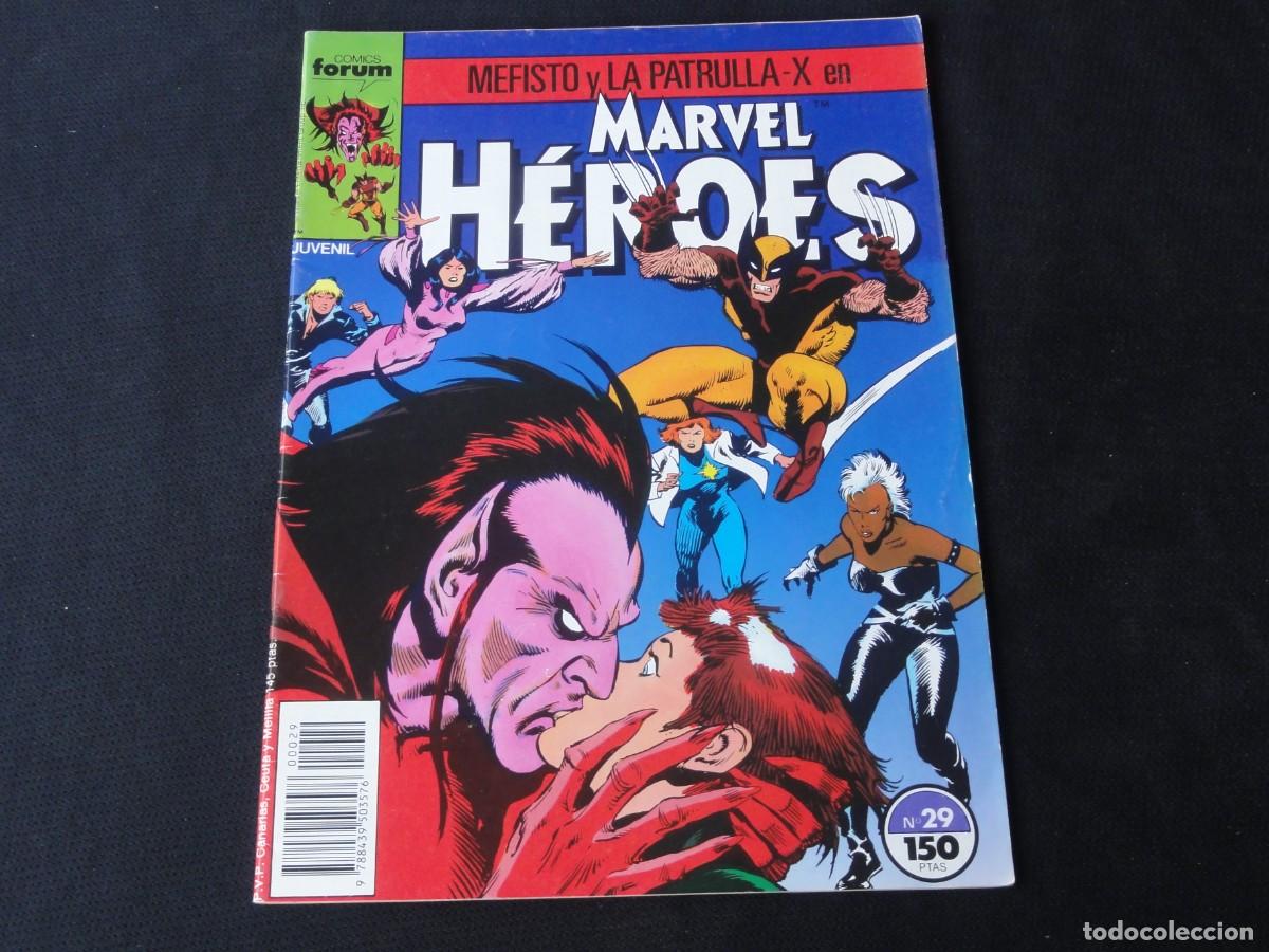 C&oacute;mics: MARVEL H&Eacute;ROES N&ordm; 29. A&Ntilde;O 1987-1993. MARVEL COMICS FORUM. C-13B - Foto 1