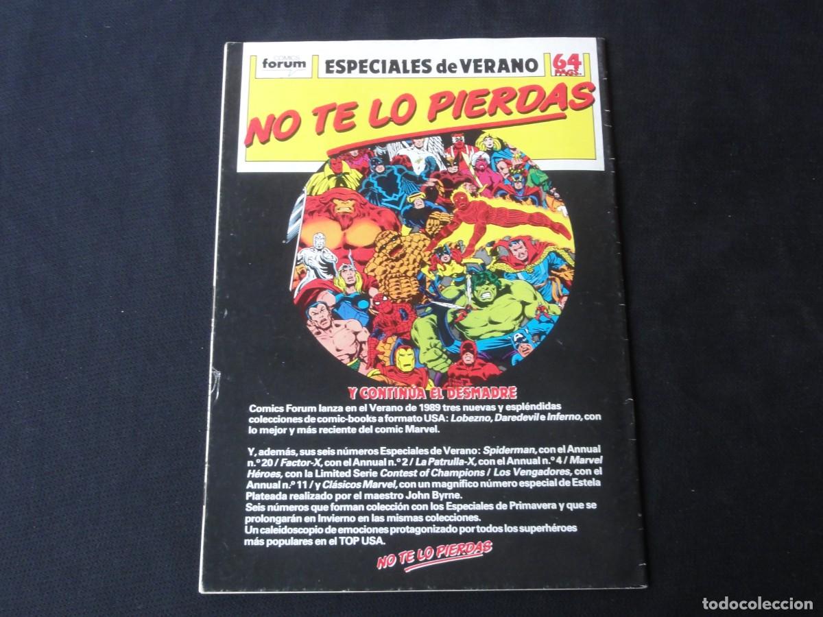 C&oacute;mics: MARVEL H&Eacute;ROES N&ordm; 31. A&Ntilde;O 1987-1993. MARVEL COMICS FORUM. C-13B - Foto 2