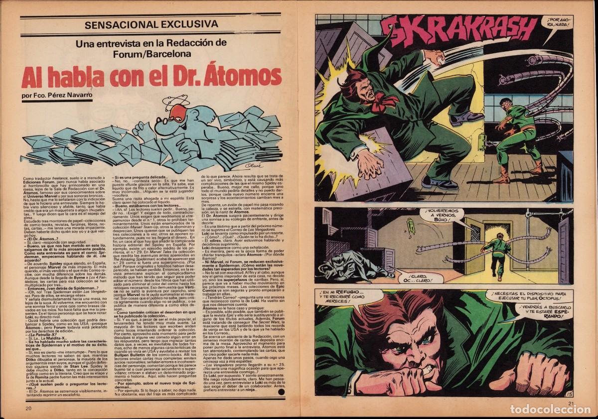 C&oacute;mics: Spiderman Vol. 1 N&ordm; 50 - C&oacute;mics Forum 1984 - Foto 5