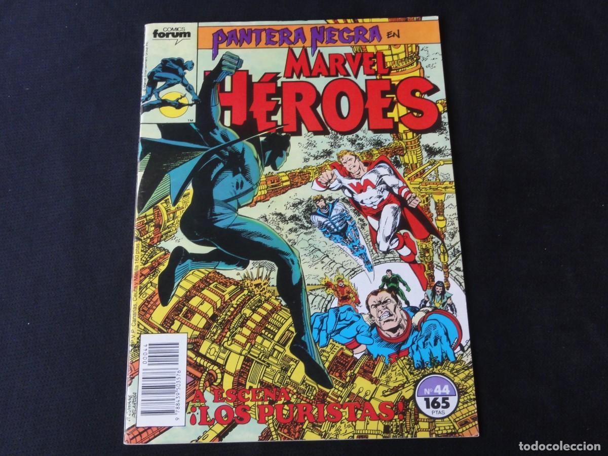 C&oacute;mics: MARVEL H&Eacute;ROES N&ordm; 44. A&Ntilde;O 1987-1993. MARVEL COMICS FORUM. C-13B - Foto 1