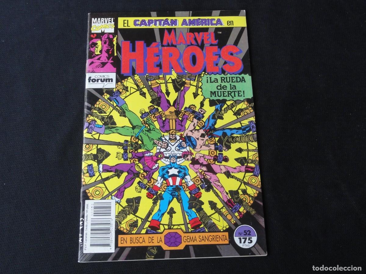 C&oacute;mics: MARVEL H&Eacute;ROES N&ordm; 52. A&Ntilde;O 1987-1993. MARVEL COMICS FORUM. C-13B - Foto 1