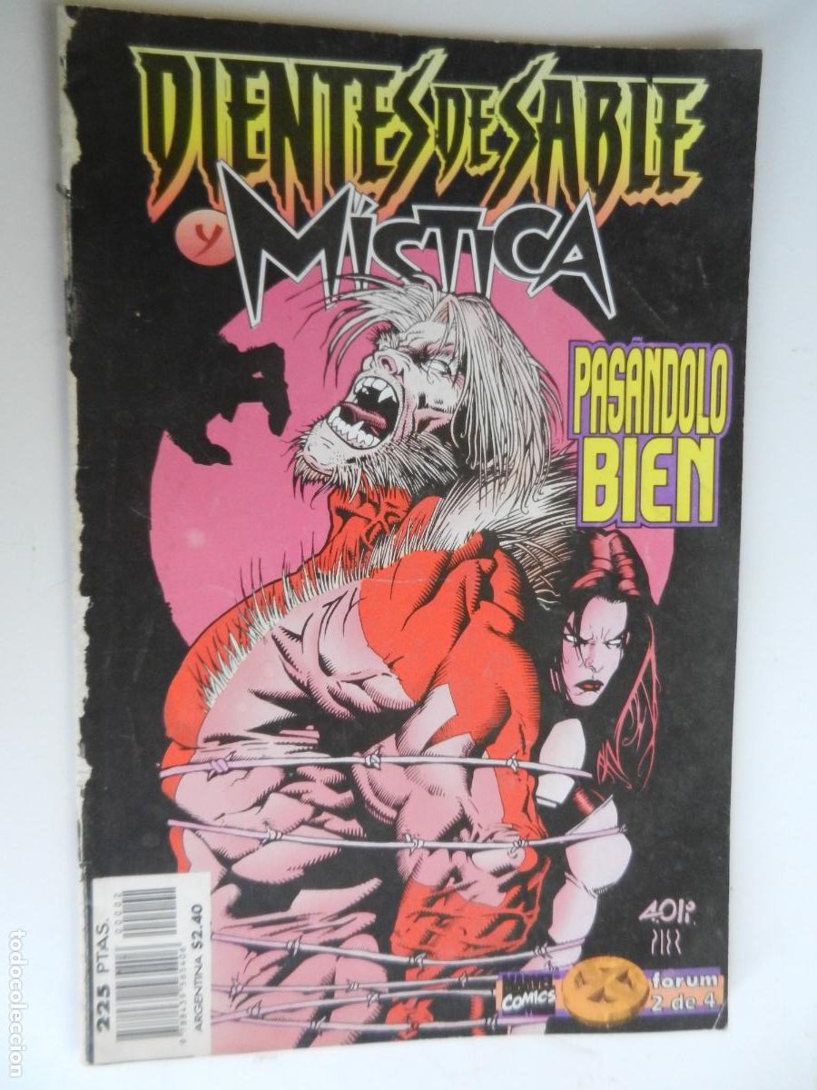 C&oacute;mics: DIENTES DE SABLE Y M&Iacute;STICA - PASANDOLO BI&Eacute;N - N&ordm; 2 - FORUM 2 DE 4 - 1997 - Foto 1