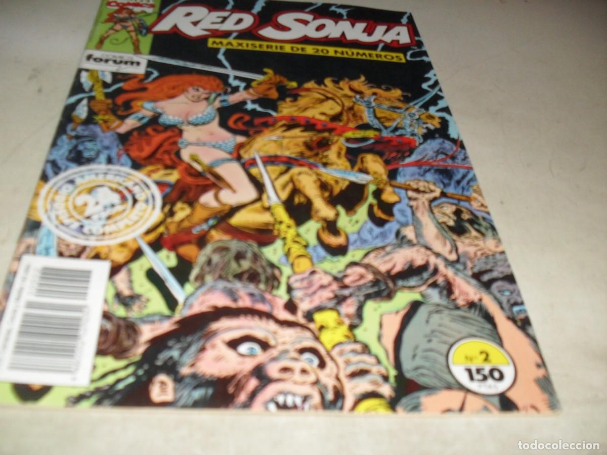 C&oacute;mics: RED SONJA N&ordm; 2,CON THONGOR DE COMPLEMENTO,DE 20.FORUM,1992 - Foto 1