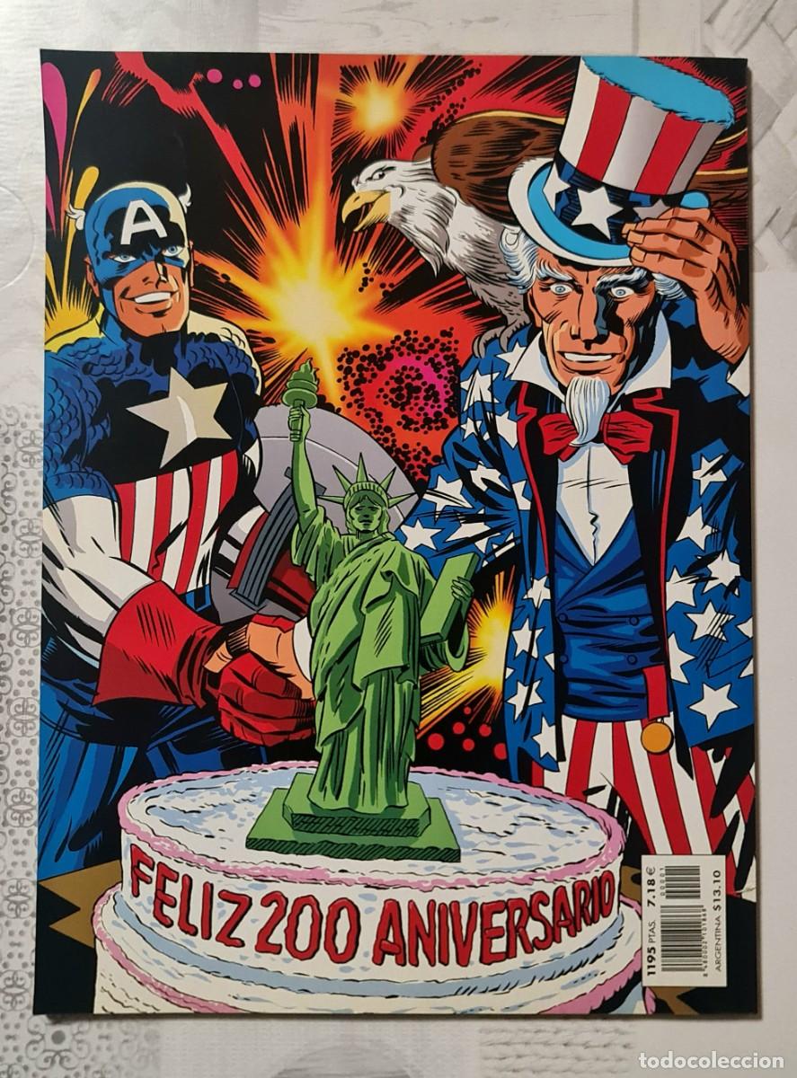C&oacute;mics: CAPITAN AMERICA. EL BICENTENARIO. Comics Forum 2000 - Foto 2