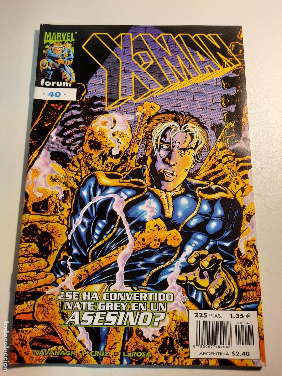 C&oacute;mics: X-MAN N&ordm; 40 AL 42 - ED. FORUM - Foto 1