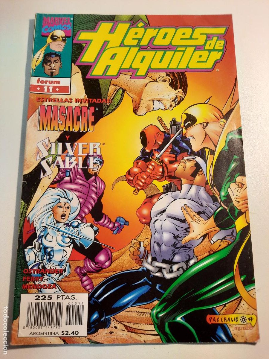C&oacute;mics: H&Eacute;ROES DE ALQUILER N&ordm; 11 Y 16 - ED. FORUM - Foto 1