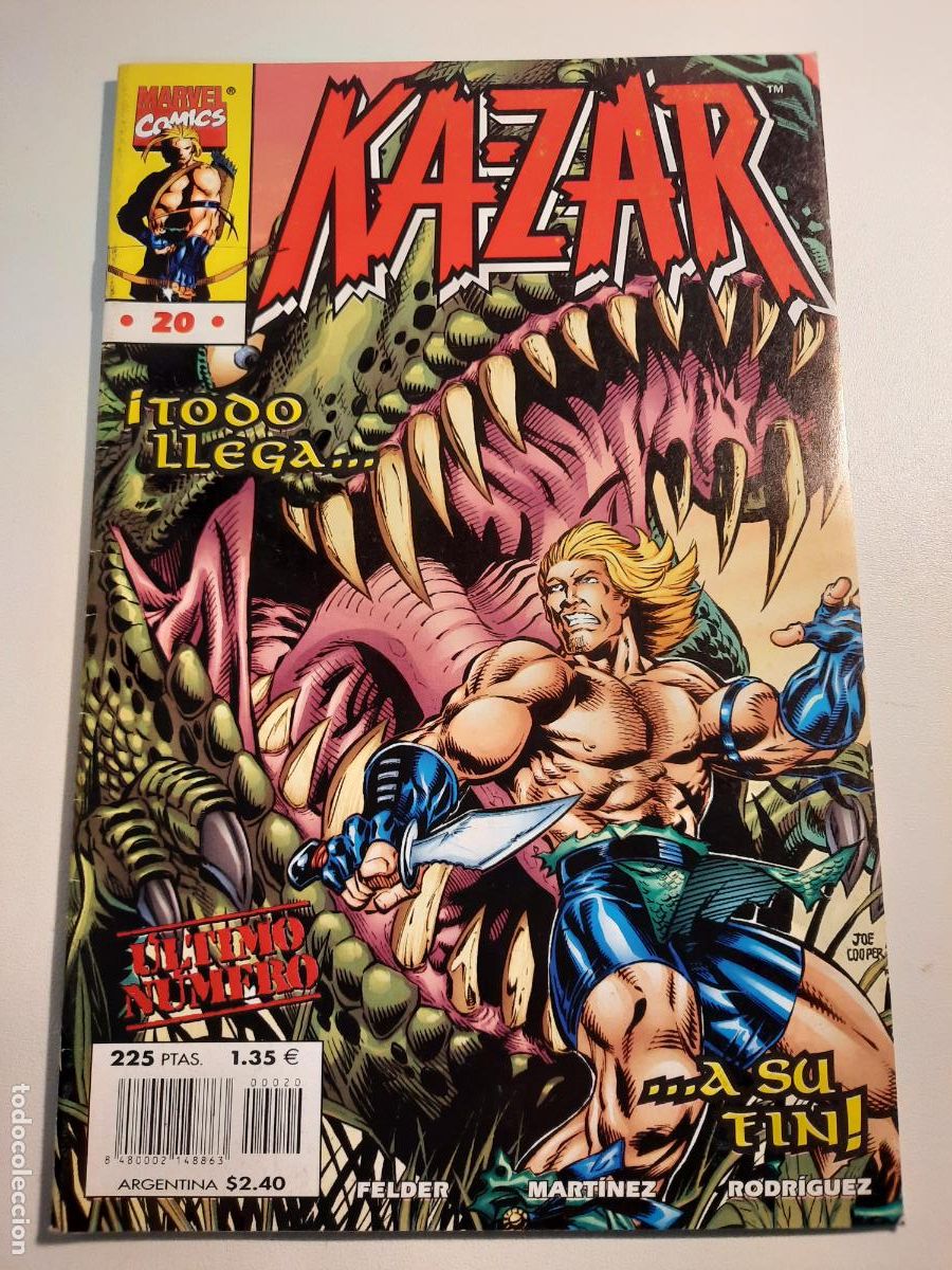 C&oacute;mics: KA-ZAR N&ordm; 1, 2, 5, 6, 11, 13 Y 20 - ED. FORUM - Foto 7