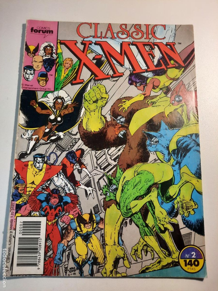C&oacute;mics: CLASSIC X-MEN N&ordm; 1 AL 4 - ED. FORUM - Foto 3