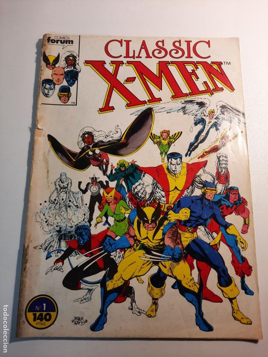 C&oacute;mics: CLASSIC X-MEN N&ordm; 1 AL 4 - ED. FORUM - Foto 1