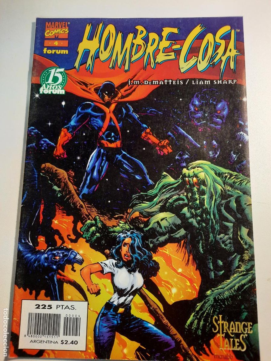 C&oacute;mics: HOMBRE-COSA N&ordm; 4- ED. FORUM - Foto 1