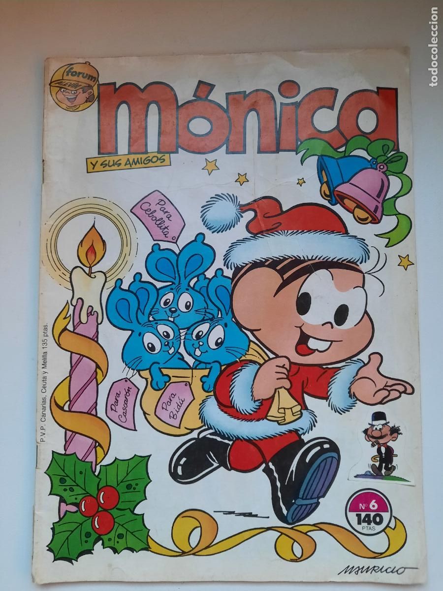 C&oacute;mics: M&Oacute;NICA Y SUS AMIGOS N&ordm; 6 - ED. FORUM - Foto 1