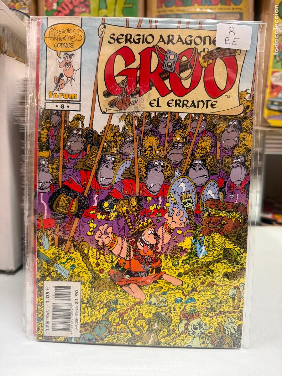 C&oacute;mics: GROO EL ERRANTE EDITORIAL FORUM NUMERO 8 BUEN ESTADO - Foto 1