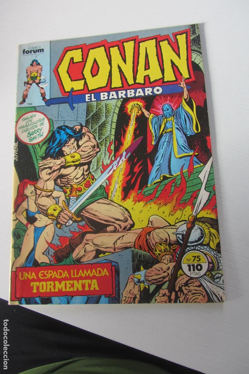 C&oacute;mics: CONAN EL BARBARO VOL.1 N&ordm; 75 FORUM ARX39 - Foto 1