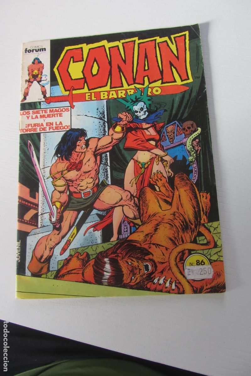C&oacute;mics: CONAN EL BARBARO VOL.1 N&ordm; 86 FORUM ARX39 - Foto 1