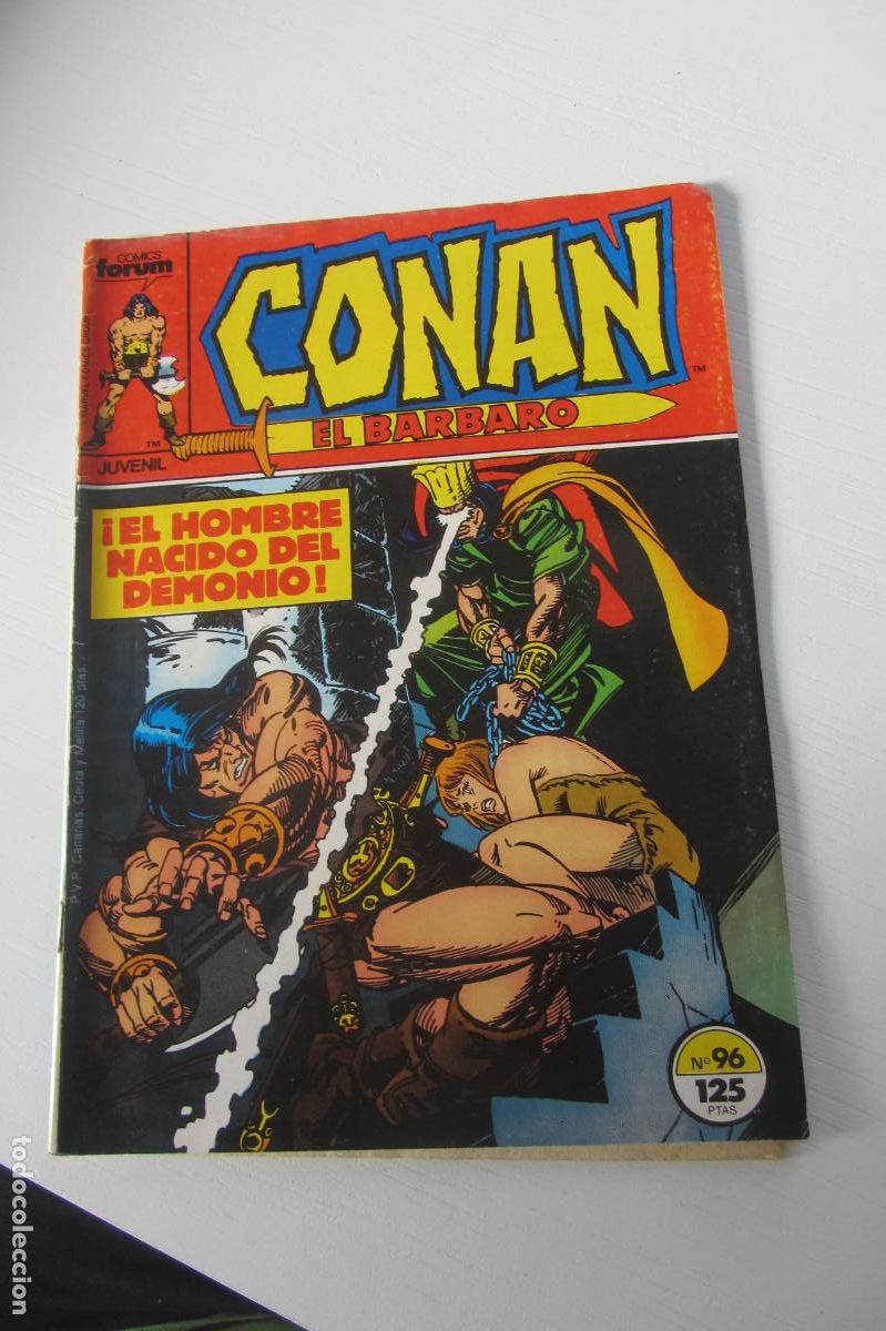 C&oacute;mics: CONAN EL BARBARO VOL.1 N&ordm; 96 FORUM ARX39 - Foto 1