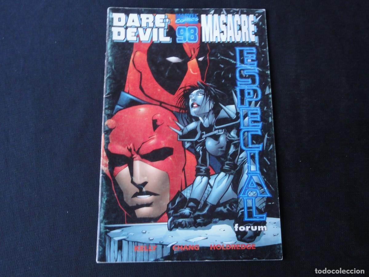 C&oacute;mics: DAREDEVIL MASACRE. ESPECIAL 1998. A&Ntilde;O 1998. MARVEL COMICS FORUM. C-13B - Foto 1
