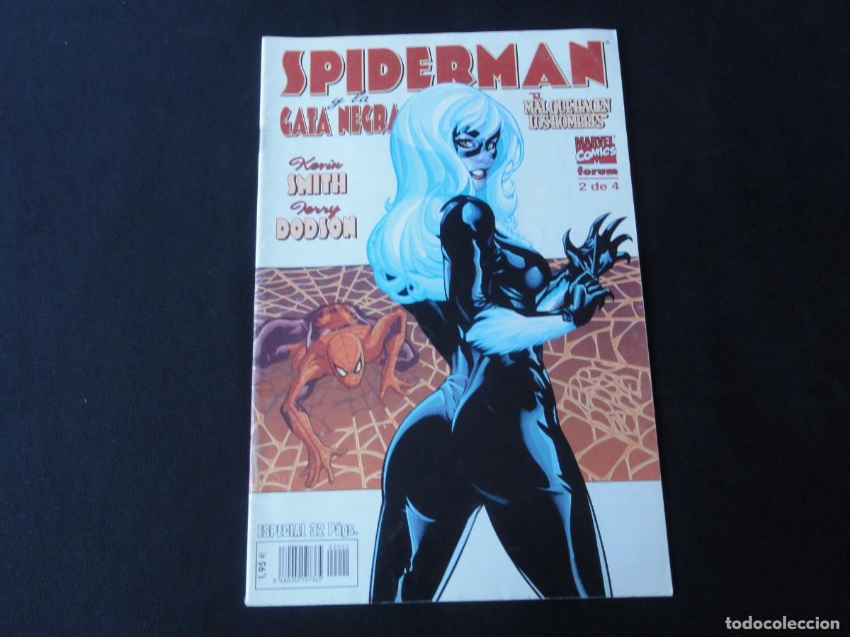 C&oacute;mics: SPIDERMAN Y LA GATA NEGRA COMPLETA 3 N&ordm;. A&Ntilde;O 2003. MARVEL COMICS FORUM. C-13B - Foto 3