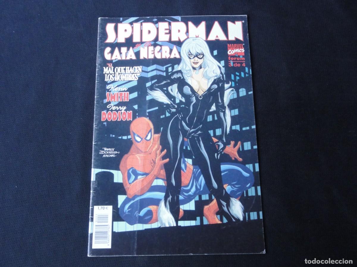C&oacute;mics: SPIDERMAN Y LA GATA NEGRA COMPLETA 3 N&ordm;. A&Ntilde;O 2003. MARVEL COMICS FORUM. C-13B - Foto 5
