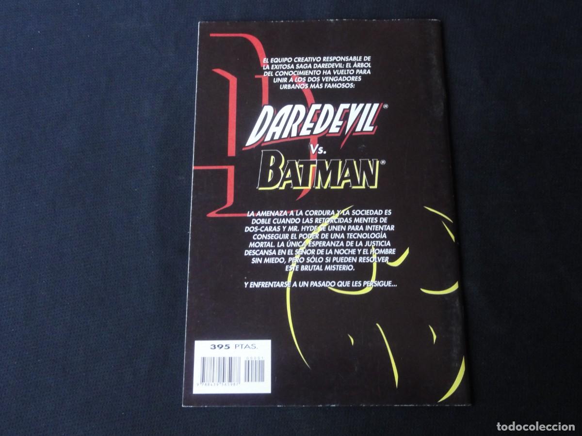 C&oacute;mics: DAREDEVIL VS. BATMAN. A&Ntilde;O 1997. DC MARVEL COMICS PLANETA. C-13B - Foto 2