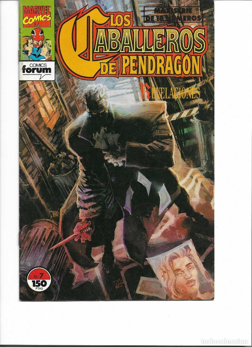 C&oacute;mics: LOS CABALLEROS DE PENDRAGON N&ordm; 7 - FORUM / MARVEL (1992) - Foto 1