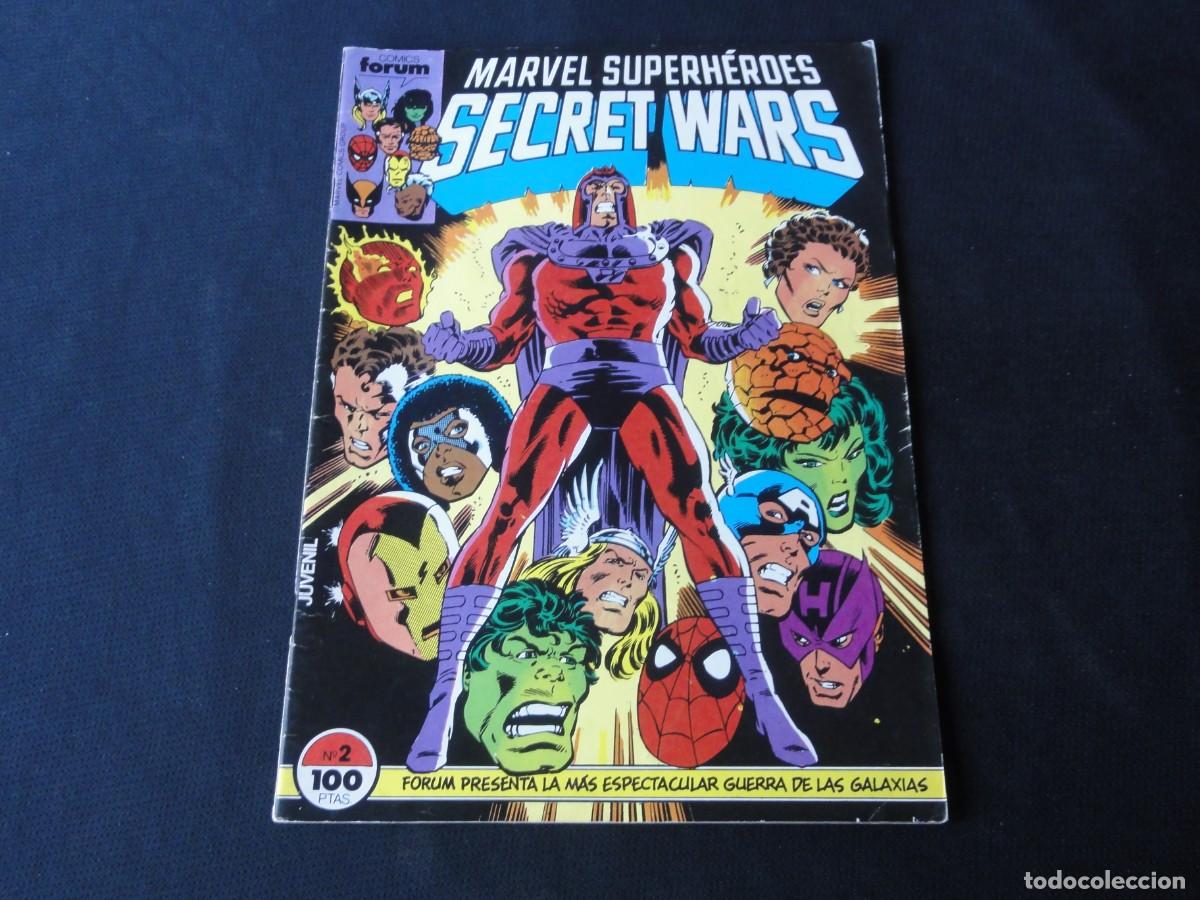 C&oacute;mics: SECRET WARS. N&ordm; 2. A&Ntilde;O 1985-87. MARVEL COMICS FORUM. C-14B - Foto 1