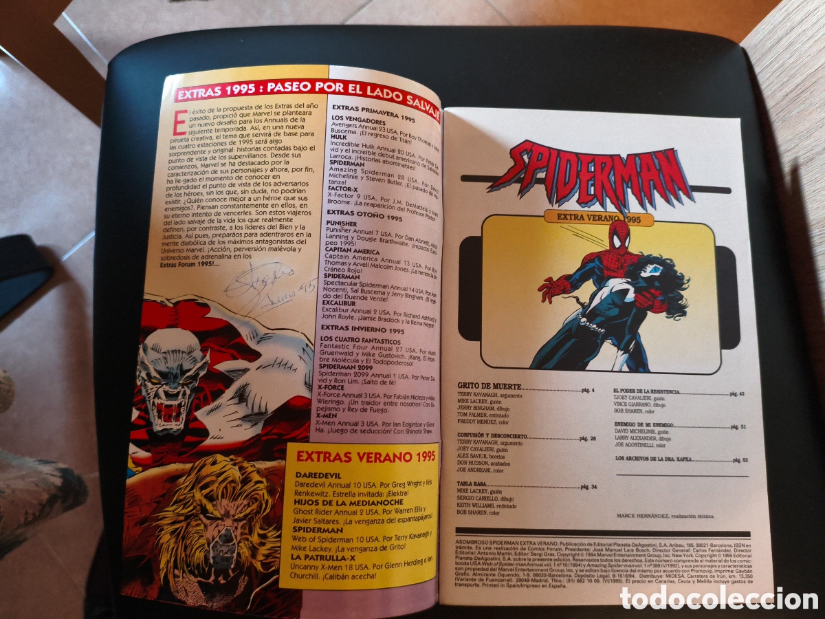 C&oacute;mics: Asombroso Spiderman extra verano 1995 forum grito - Foto 2