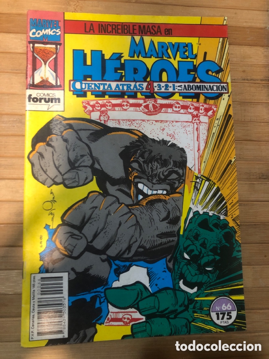 C&oacute;mics: La incre&iacute;ble Masa en Marvel H&eacute;roes numero 66 - Foto 1